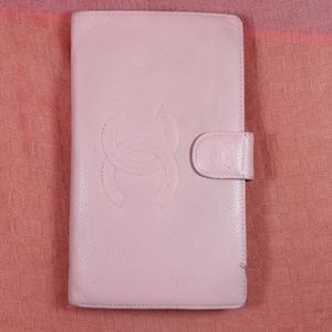 Authentic Chanel CC Logo Bifold Wallet